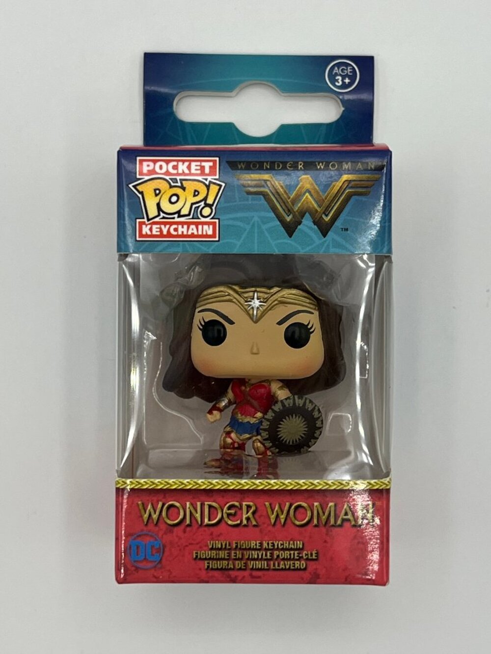 Funko Pocket Pop Wonder Woman Movie Keychain 2017 NIB DC Comics